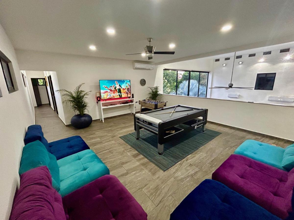 Villa Moderna Venus En Playacar 5 Min 5ta/playa 22 Pax Playa del Carmen