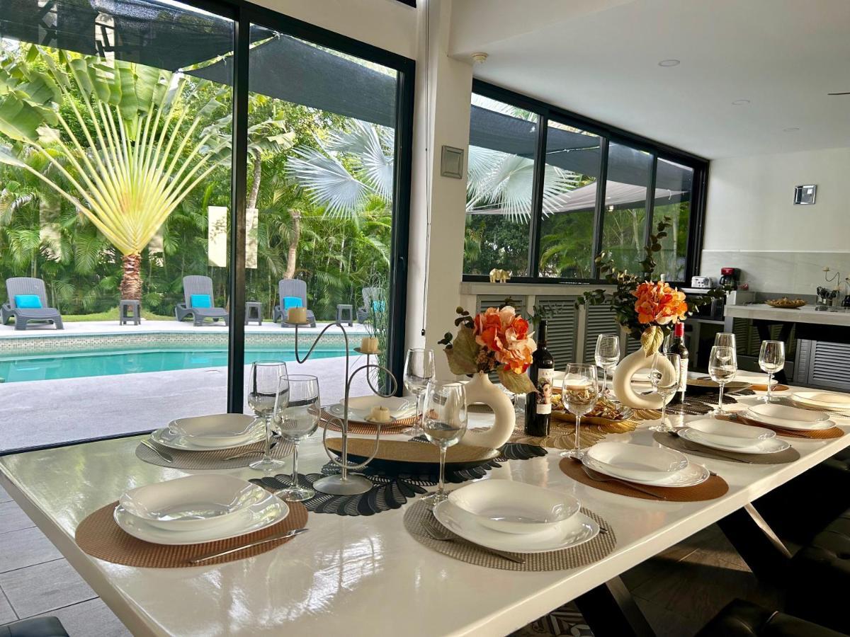 Villa Moderna Venus En Playacar 5 Min 5ta/playa 22 Pax